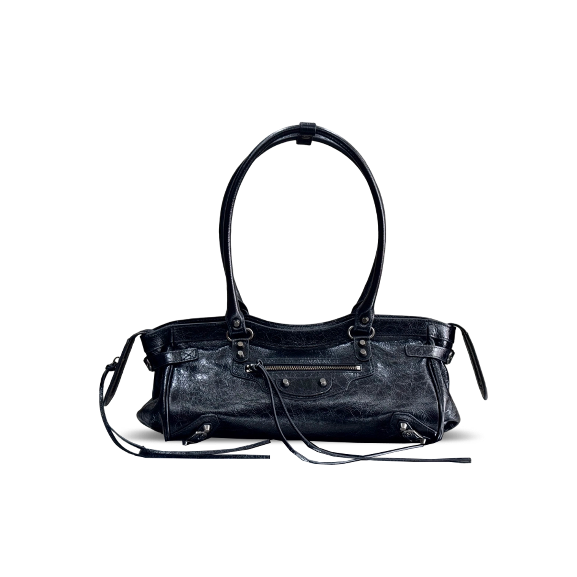 BALENCIAGA LE CITY EAST-WEST SHOULDER BAG (32*19*9cm)